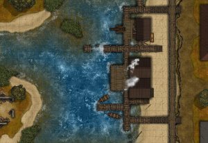 A Normal Day in Leilon - Something Fishy in Town (Storm Lords Wrath) [32x22]