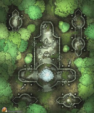 Elven Ruins [36x30]