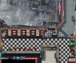 Cyberpunk/Sci-Fi Diner