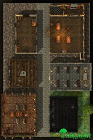 Frontier Town [28x42]
