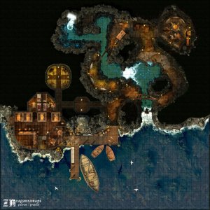 Pirate haven - Tavern [45x45]