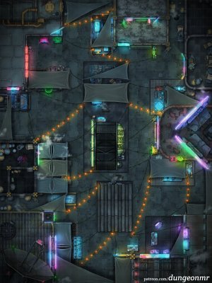 The Bazaar — 24x32