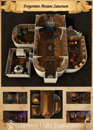 Forgotten Arcane Sanctum [17x15]