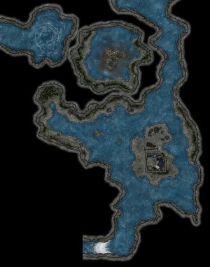 Plunging Torrents [PotA] Free dungeon maps (223x226 tiles)