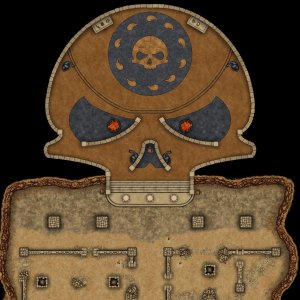 Skull Temple 25x25