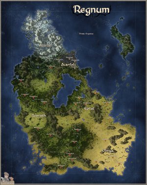 The Continent of Regnum