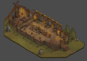 Isometric battlemap bundle for VTT