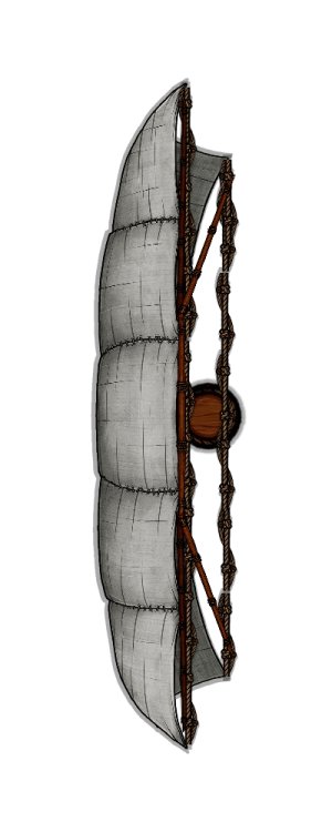 River barge on the naiad's tears[30x30]