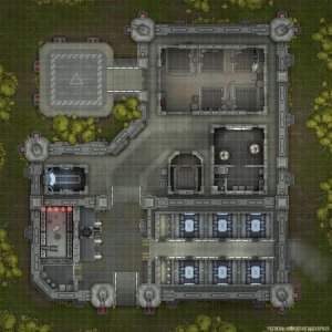 Imperial Outpost - [50x50][3 Levels]