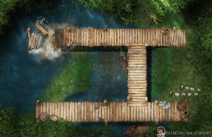 Collapsing Dock! You know if everything was up to code we would NEED a Phased battlemap.