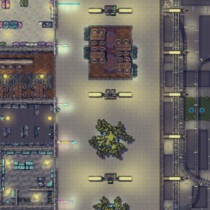 Scifi City Stores + Council Auditorium (2 versions per map: Regular and Fallen Versions, some EA Assets)