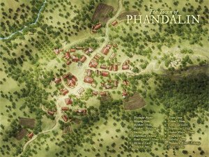 Map of the Town of Phandalin
