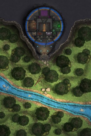 Dwarven Dungeon Prison [80 x 120]