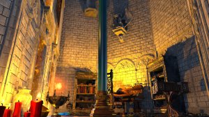 "The palace unfolds around you like a promise – opulent, inviting, immaculate. ... This should concern you." -- Hell Palace - throne room ('Aula Numine'), 50x30