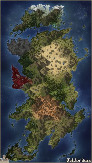 The Continent of Teldorikas