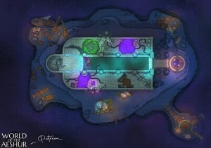 Temple of Travels - [50x35]