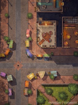 Corner Market (30x40 50ppi)