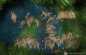 Collapsing Dock! You know if everything was up to code we would NEED a Phased battlemap.