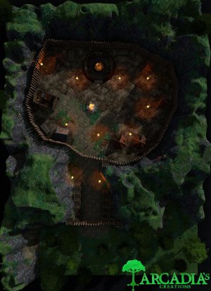 Hidden Vale/Goblin Mountain Hold [29x40]
