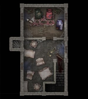 Death House Maps - Based on "Revised and Streamlined" by RedcapPress