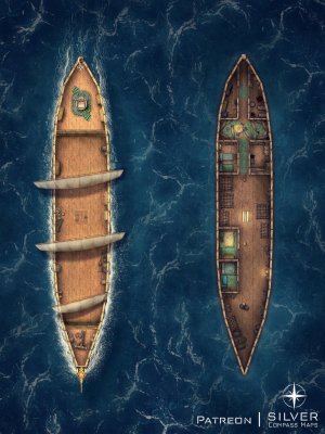 Elven Ship [30x40]