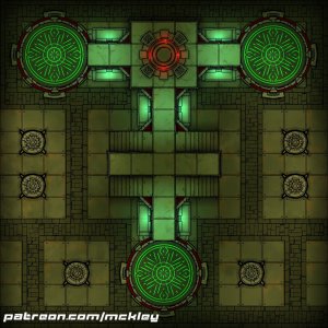 16 Cyberpunk Battlemaps