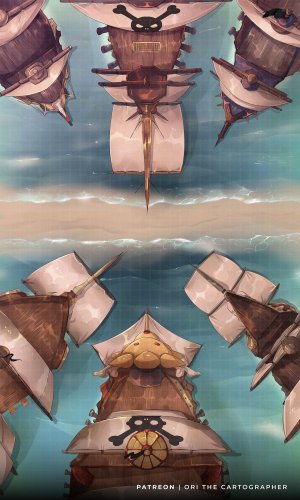 Pirate Gathering [30x50][NoAI] | Ori the Carto