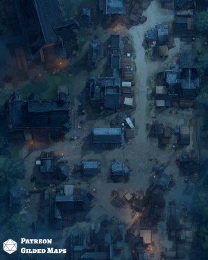 Gothic City Battlemaps