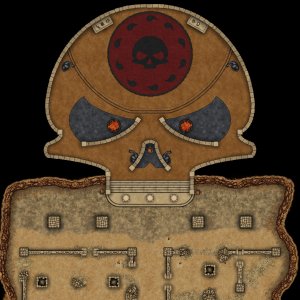 Skull Temple 25x25