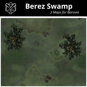 Berez Swamp | 3 Battlemaps for Curse of Strahd