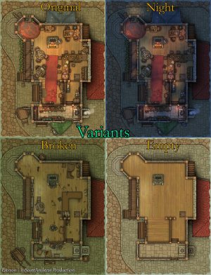 Trollskull Manor Map,