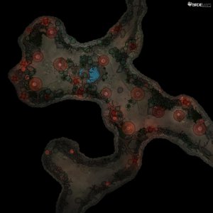 Mushroom Jungle Cave - [30x30]
