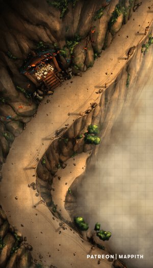 Cliffside Path [20x35]