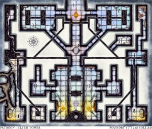 The Ruby-Eyed Phylactery - The great dungeon to store the life force of an evil lich.