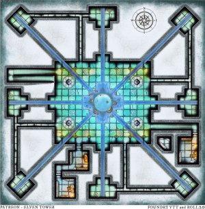 The Elemental Heart - Dungeon --- The heroes must come here to restore the balance of this arcane engine. What does it do that it is so important for them to fix it?