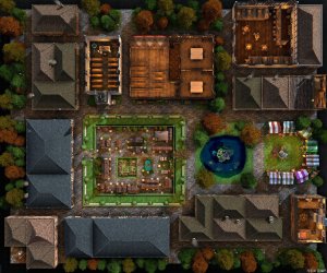 Today is my 4 year mapmaking anniversary, so here's a full free HUGE map pack for everyone! THE MODEL VILLAGE (60x50 Multilevel) - 28 buildings, 3 multilevel variants, 45 map files, 524 (!) first person walkthrough / flyover pics + videos, VTT import data