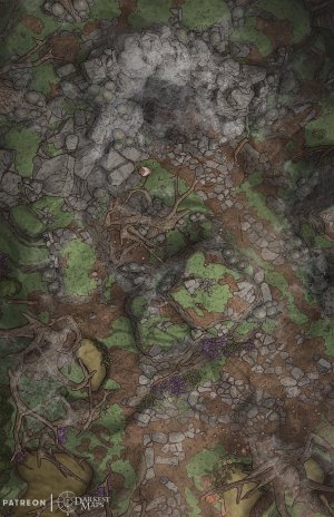 After the hard-fought battle, the spider finally falls. Exhausted and covered in its fluids, the party barely has time to lower their weapons when an unsettling cracking sound reaches their ears. The eggs are hatching. [34x22] [OC]