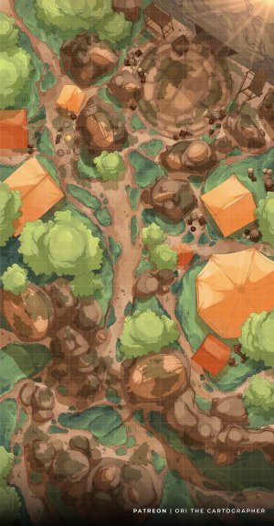 Beetle Temple [24x46][NoAI] | Ori the Carto