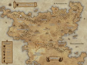 Finally finished my first ever map for my D&D party, I've been working on this for weeks -  please let me know any thoughts or feedback you have