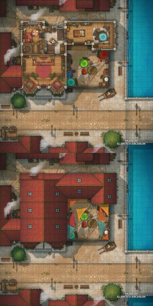 Dyemaker's Workshop | [OC] [28x28] | Eldritch Arcanum
