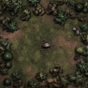 Ritual Clearing [30x30] - 7 unique variations