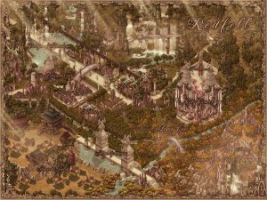 Redfell - City from Roses in the flames