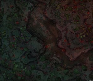 Corrupted Forest - [77x67]