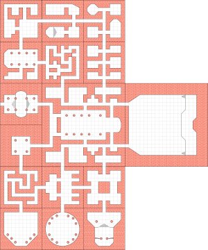 Hub and Spoke Dungeon Geomorphs [70ppi] [No-AI] [OC] [55x66] [22x33]