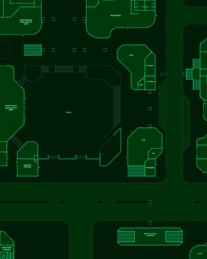 a day at the Cyberpunk-y Streets - Part 1: The Corporate Street & Plaza [60x75]