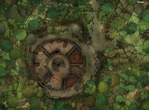 Jungle Tower [46x34]