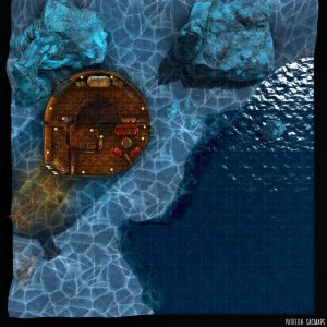 Astronomer's Tower (26x26 Multilevel - 8 floors!) - free day + night maps, plus 1000+ more freebies.