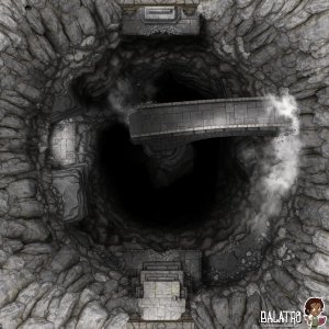 The deepest dungeons have the worst upkeep.  The teetering bridge wasn’t even one of the many intended traps.