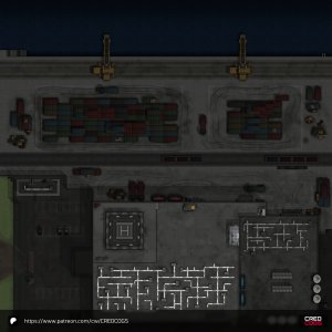 100x100 Free Modern/Sci Fi Shipping Dock Map