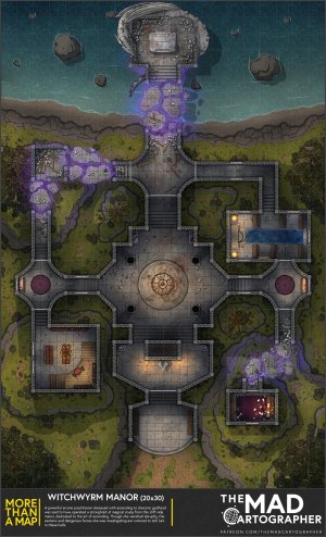 [20x30] More Than a Map: Witchwyrm Manor
